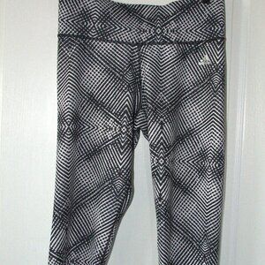 Adidas Climate Women's Leggings Crop Pants Mid Rise size Large